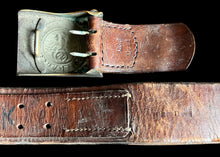 Lade das Bild in den Galerie-Viewer, Postschutz Koppelschloß mit Riem kompletes set mit hersteller