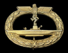 Lade das Bild in den Galerie-Viewer, Kriegsmarine U-Boot-Kriegsabzeichen Hersteller GWL