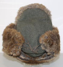 Lade das Bild in den Galerie-Viewer, Wehrmacht Heer, Wintermütze mit Fell und Adler