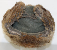 Lade das Bild in den Galerie-Viewer, Wehrmacht Heer, Wintermütze mit Fell und Adler