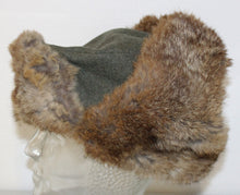 Lade das Bild in den Galerie-Viewer, Wehrmacht Heer, Wintermütze mit Fell und Adler