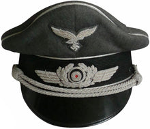 Lade das Bild in den Galerie-Viewer, Luftwaffe Schirmmütze für Offiziere