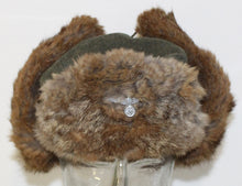 Lade das Bild in den Galerie-Viewer, Wehrmacht Heer, Wintermütze mit Fell und Adler