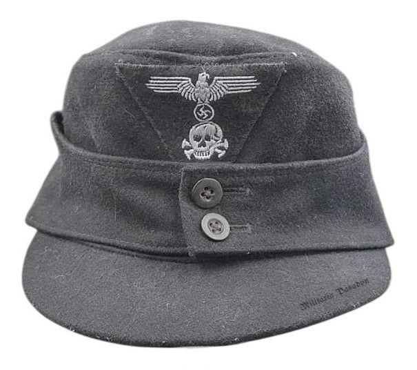 Waffen-SS Einheitsfeldmütze M43 für Mannschaften Produktion Dachau