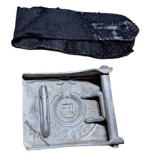 Lade das Bild in den Galerie-Viewer, Koppelschloss Waffen-SS mit Schulterklappe SS Hersteller RZM 155/39 SS
