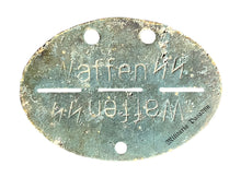 Lade das Bild in den Galerie-Viewer, Erkennungsmarke der Waffen SS – 4. K. E. K. „Kraftfahr Ersatz Kompanie”Bodenfund
